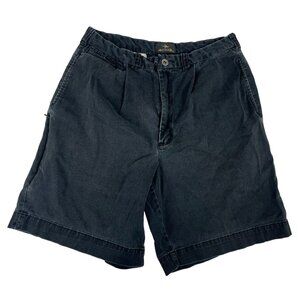 Antigua Comfort Stretch Relaxed Washed Casual Denim Shorts Charcoal Men's 34